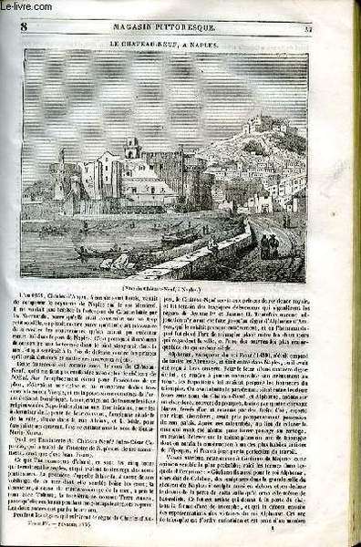 LE MAGASIN PITTORESQUE - Livraison n°008 - le château-neuf à …