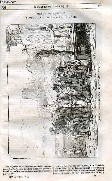 LE MAGASIN PITTORESQUE - Livraison n°032 - Musée du Luvre …