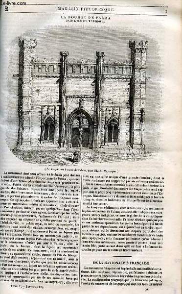 LE MAGASIN PITTORESQUE - Livraison n°002 - La bourse de …