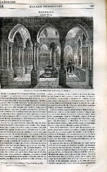 LE MAGASIN PITTORESQUE - Livraison n°043 - Monreale - l'abbé …