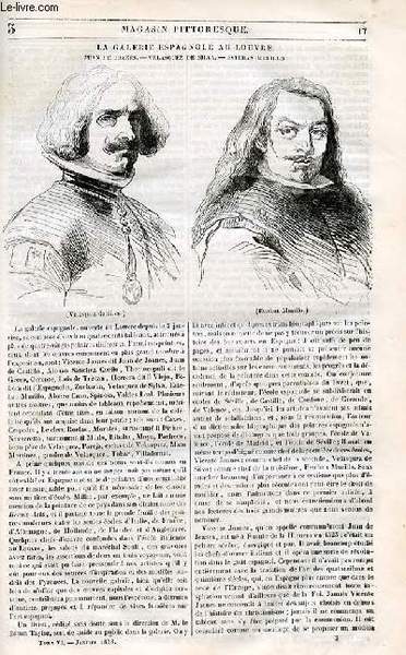 LE MAGASIN PITTORESQUE - Livraison n°003 - La galrerie esapgnole …