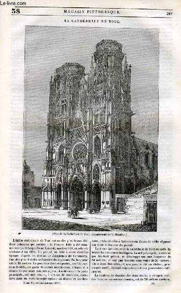 LE MAGASIN PITTORESQUE - Livraison n°038 - La cathédrâle de …
