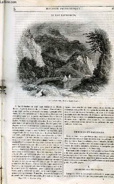 LE MAGASIN PITTORESQUE - Livraison n°003 - Le lac Catherine …