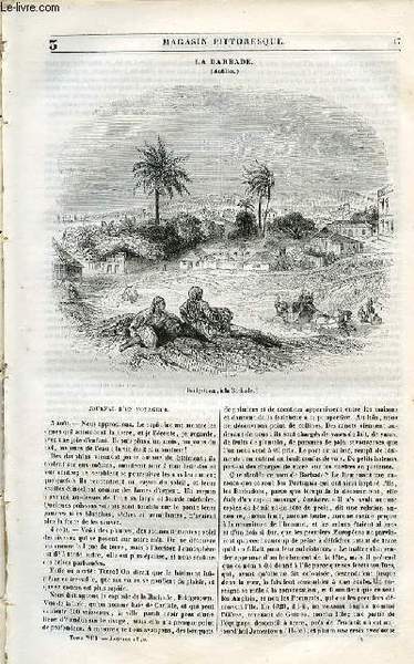 LE MAGASIN PITTORESQUE - Livraison n°003 - La Barbade (Antilles).