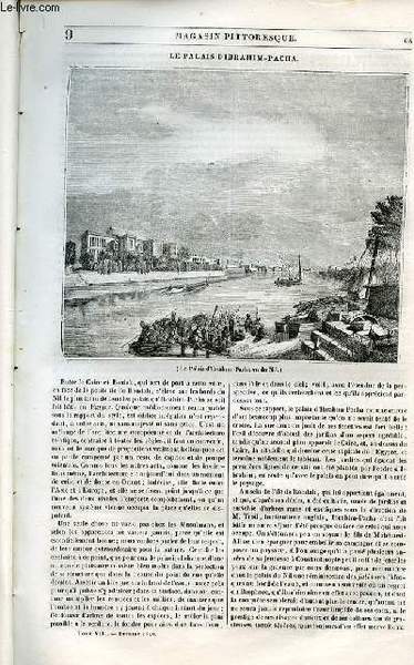 LE MAGASIN PITTORESQUE - Livraison n°009 - Le palais d'Ibrahim …