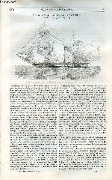LE MAGASIN PITTORESQUE - Livraison n°029 - Vocabulaire pittoresque de …