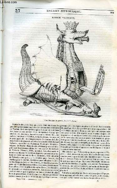 LE MAGASIN PITTORESQUE - Livraison n°037 - Robert Valturio.