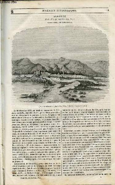 LE MAGASIN PITTORESQUE - Livraison n°002 - Algérie - Scherschel …