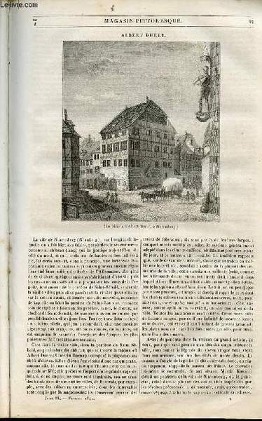 LE MAGASIN PITTORESQUE - Livraison n°007 - Albert Durer.