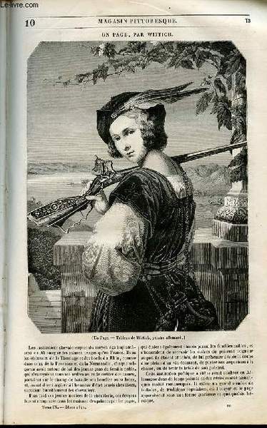 LE MAGASIN PITTORESQUE - Livraison n°010 - Un page par …
