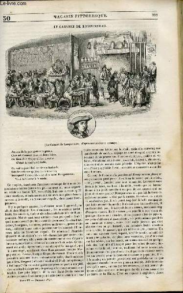 LE MAGASIN PITTORESQUE - Livraison n°030 - Le cabaret de …