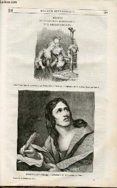 LE MAGASIN PITTORESQUE - Livraison n°051 - Musées et collections …