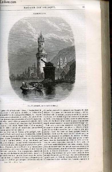 LE MAGASIN PITTORESQUE - Livraison n°012 - Andernach.