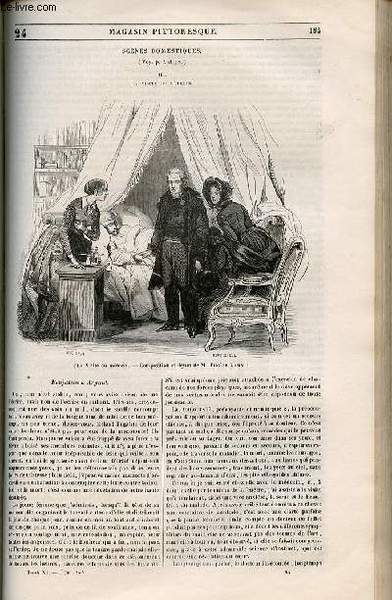 LE MAGASIN PITTORESQUE - Livraison n°024 - Scènes domestiques - …