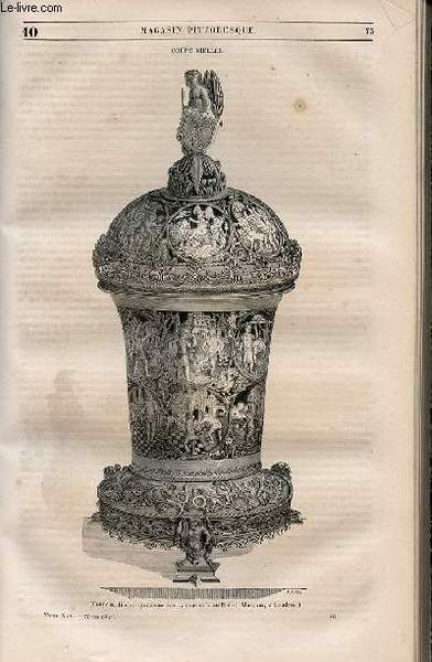 LE MAGASIN PITTORESQUE - Livraison n°010 - Coupe niellée.