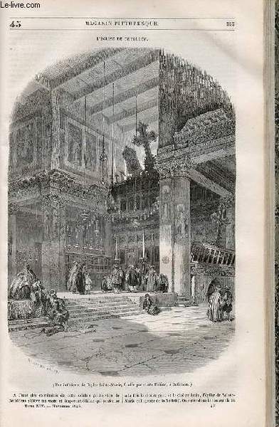 LE MAGASIN PITTORESQUE - Livraison n°045 - L'église de Bethléem.