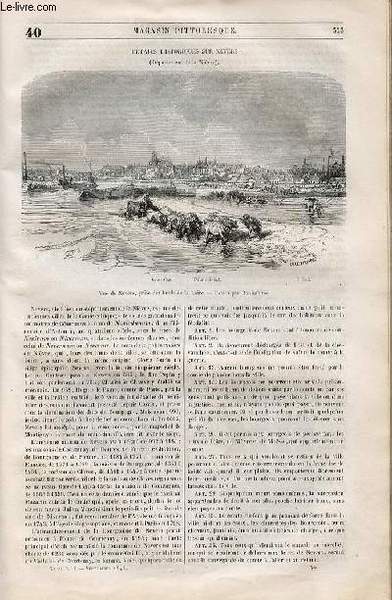 LE MAGASIN PITTORESQUE - Livraison n°040 - Détails historiques sur …