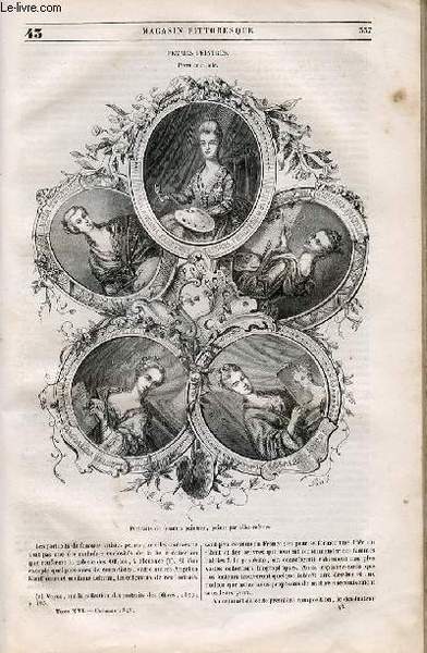 LE MAGASIN PITTORESQUE - Livraison n°043 - Femmes peintres, à …