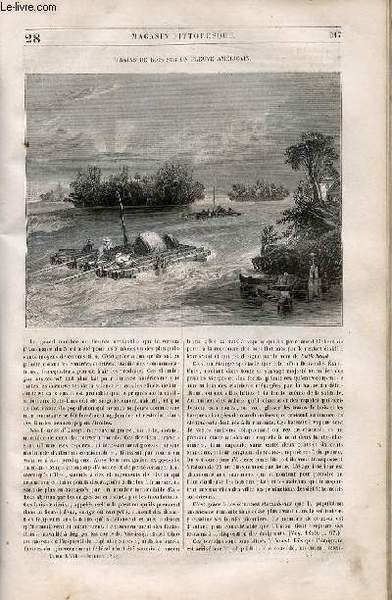 LE MAGASIN PITTORESQUE - Livraison n°028 - Trains de bois …