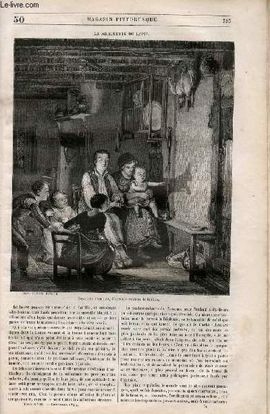 LE MAGASIN PITTORESQUE - Livraison n°050 - la silhouette du …