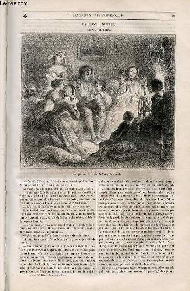LE MAGASIN PITTORESQUE - Livraison n°004 - Un conte d'hiver …