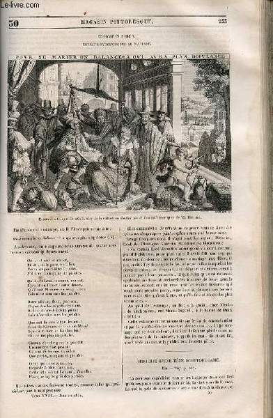 LE MAGASIN PITTORESQUE - Livraison n°030 - Estampes rares - …