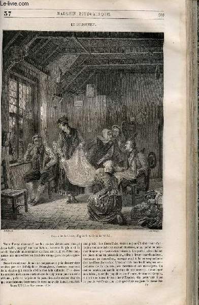 LE MAGASIN PITTORESQUE - Livraison n°037 - Le colporteur.