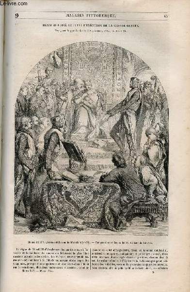 LE MAGASIN PITTORESQUE - Livraison n°009 - Henri III forcé …