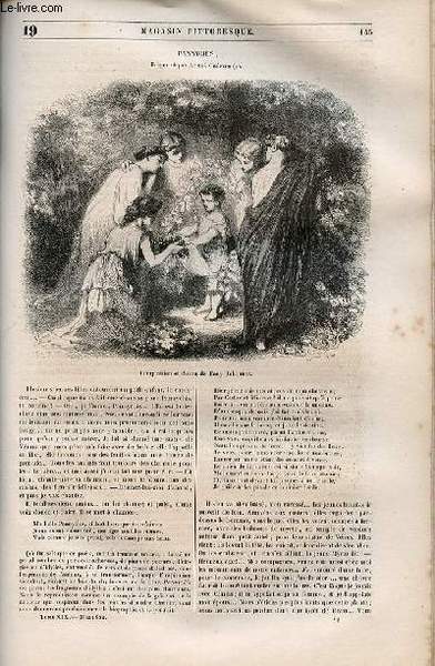 LE MAGASIN PITTORESQUE - Livraison n°019 - Pannychis, fragment par …
