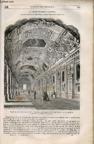 LE MAGASIN PITTORESQUE - Livraison n°036 - LA galerie d'Apollon …