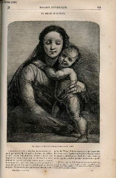 LE MAGASIN PITTORESQUE - Livraison n°020 - Un dessin de …