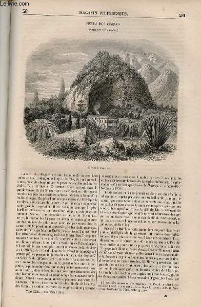 LE MAGASIN PITTORESQUE - Livraison n°036 - Serra dos orgaos …