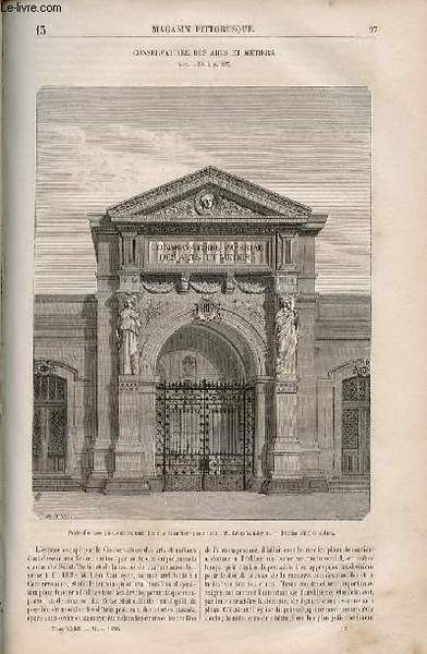 LE MAGASIN PITTORESQUE - Livraison n°013 - Conservatoire des arts …