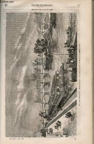 LE MAGASIN PITTORESQUE - Livraison n°026 - Le pont neuf …