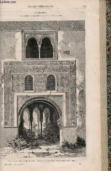 LE MAGASIN PITTORESQUE - Livraison n°042 - L'Alhambra.