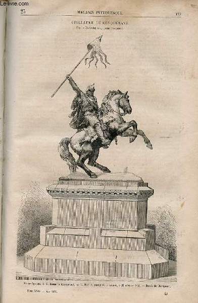 LE MAGASIN PITTORESQUE - Livraison n°023 - Guillaume le Conquérant.