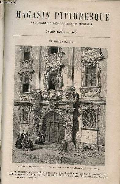 LE MAGASIN PITTORESQUE - Livraison n°001 - Une maison à …