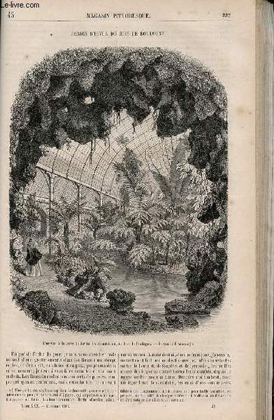 LE MAGASIN PITTORESQUE - Livraison n°043 - Jardin d'hiver du …