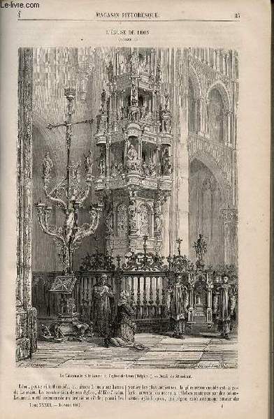 LE MAGASIN PITTORESQUE - Livraison n°004 - L'église de Léon …