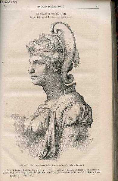 LE MAGASIN PITTORESQUE - Livraison n°006 - Un dessin de …