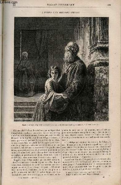 LE MAGASIN PITTORESQUE - Livraison n°022 - A propos d'un …