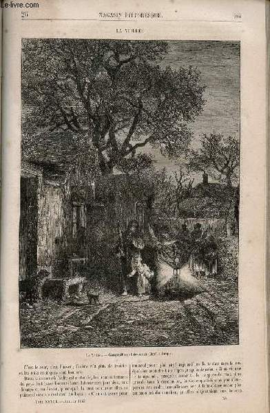 LE MAGASIN PITTORESQUE - Livraison n°026 - La veillée.