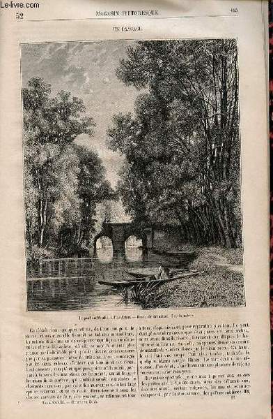LE MAGASIN PITTORESQUE - Livraison n°052 - Un paysage.