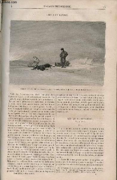 LE MAGASIN PITTORESQUE - Livraison n°004 - L'hiver en laponie.