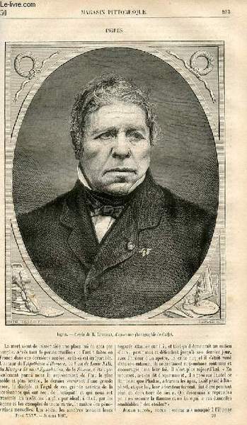 LE MAGASIN PITTORESQUE - Livraison n°030 - Ingres,à suivre.