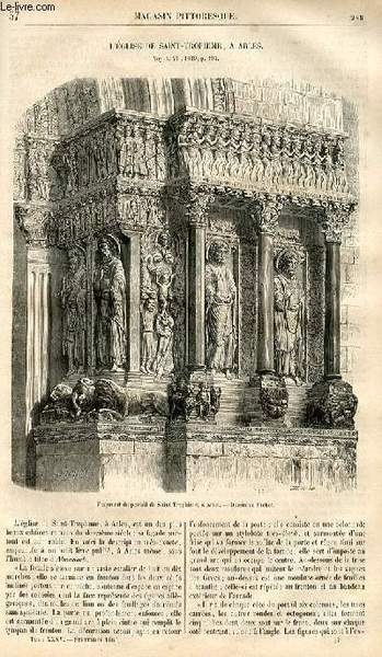 LE MAGASIN PITTORESQUE - Livraison n°037 - L'église de Saint …
