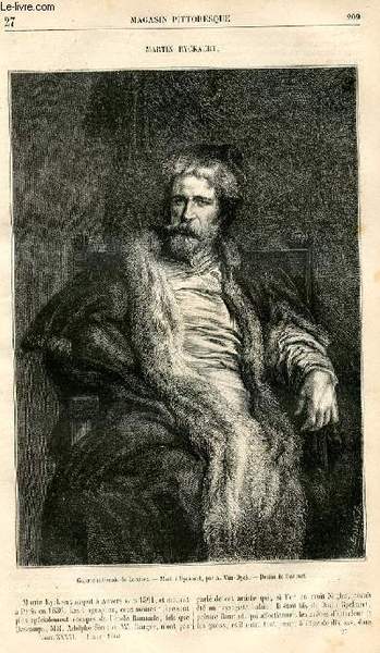 LE MAGASIN PITTORESQUE - Livraison n°027 - Martin Ryckaert.