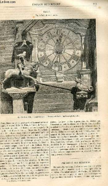 LE MAGASIN PITTORESQUE - Livraison n°044 - Bale.