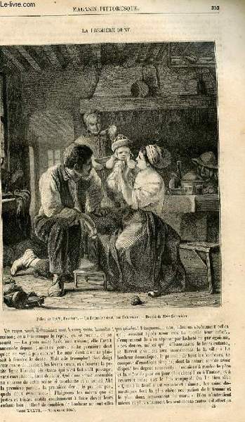 LE MAGASIN PITTORESQUE - Livraison n°045 - La première dent.