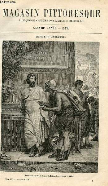 LE MAGASIN PITTORESQUE - Livraison n°001 - Aristide et l'ostracisme.